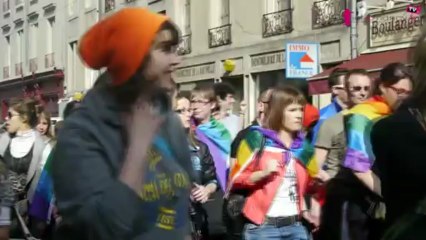 La "marche des fiertés 2013" à Nancy