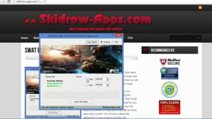 Swat End War Hack Tool [  Android iOS ]