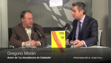 Gregorio Morán, autor de 'La decadencia de Cataluña'. 31-5-2013