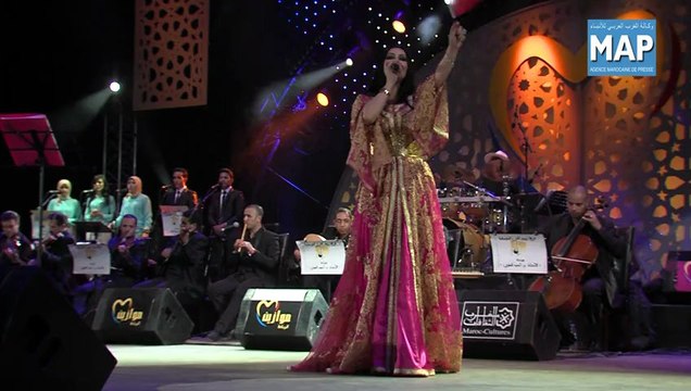 ليلى المغربية تمتع جمهور النهضة