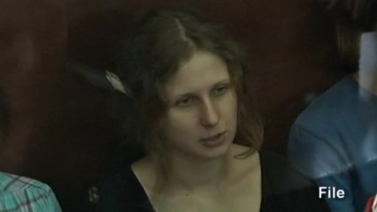 Jailed Pussy Riot member ends hunger strike