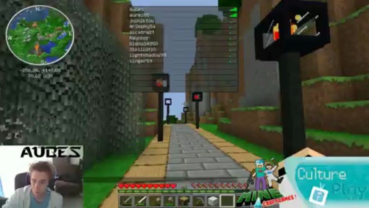 Ouverture FeedTheBuild mine4craftgames