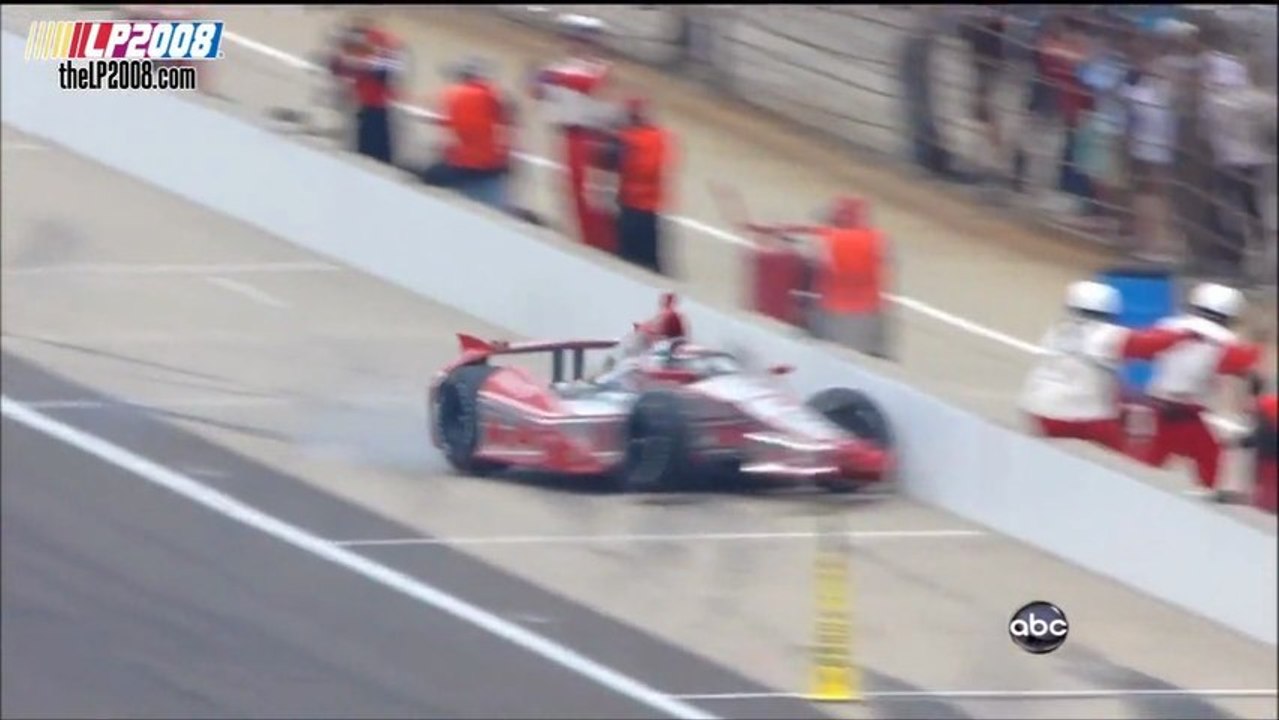 Indycar Indy 500 2013 Bourdais crashes