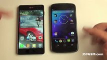 LG Optimus G vs Nexus 4 - Interface: Home Screens, Dock & App Drawer