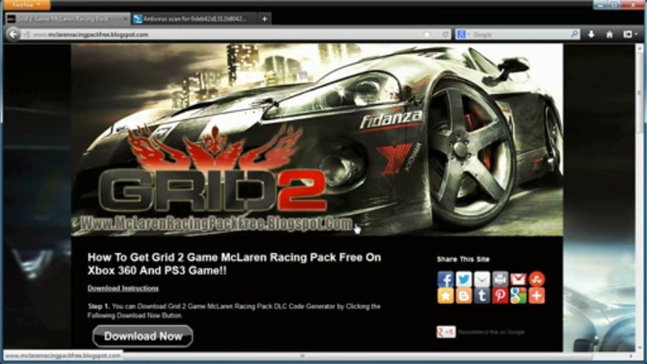 Get Free Grid 2 McLaren Racing Pack DLC Code - Tutorial