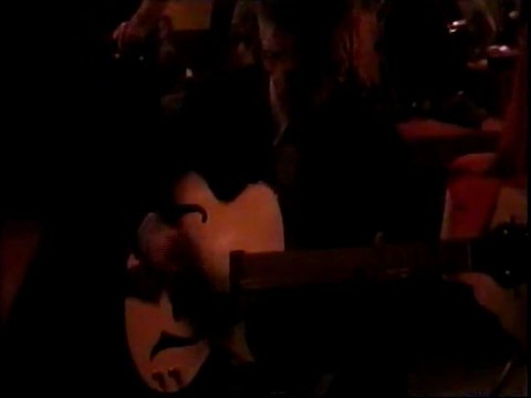 October 24 2009 at Woodstock Guitar Show in Bearsville NY Joe Nania meets guitar builder BRUCE ACKERMAN