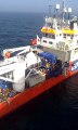 suply vessel & sea welders along side to offshore Wintershall P-S 6 S24h7