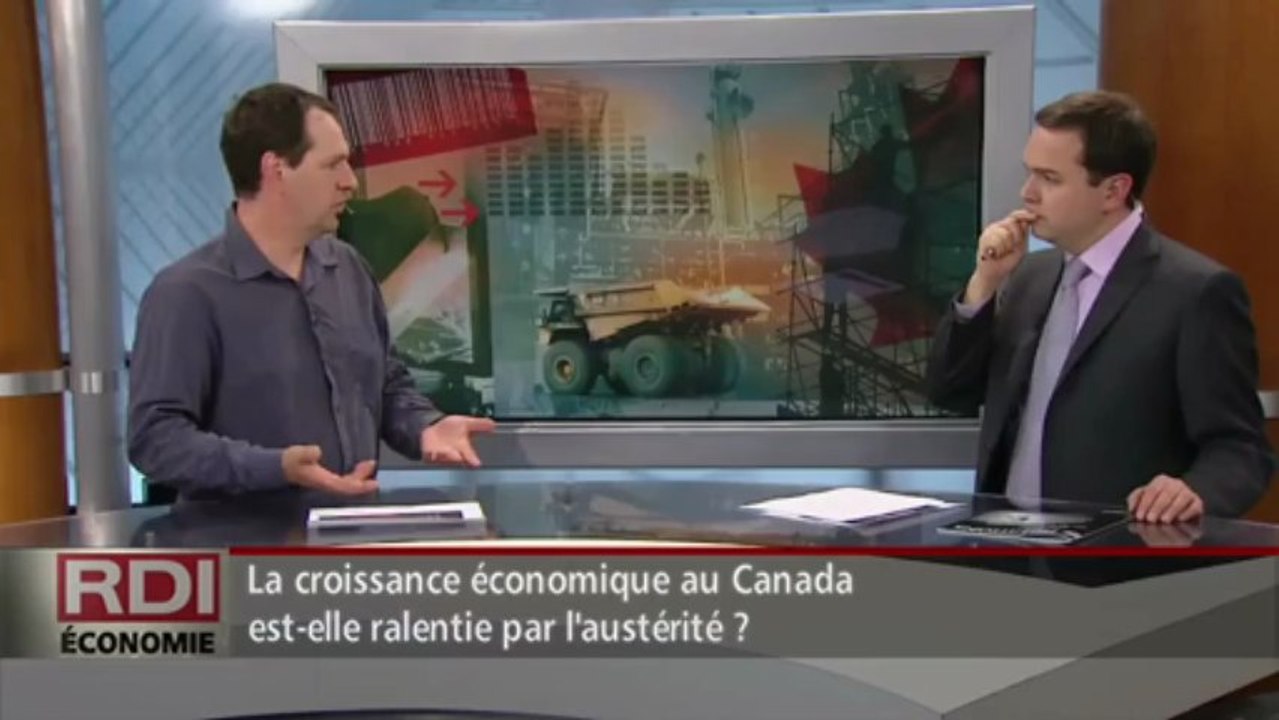 RDI Économie - Entrevue Eric Pineault