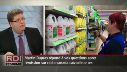 RDI Économie - Entrevue Martin Dupras