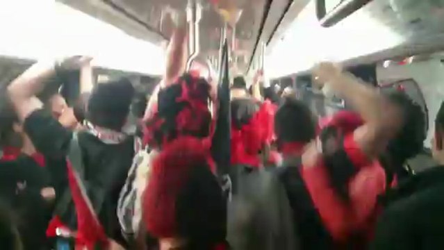 Pilou-pilou après un stop au Tralali-Tralala dans le métro