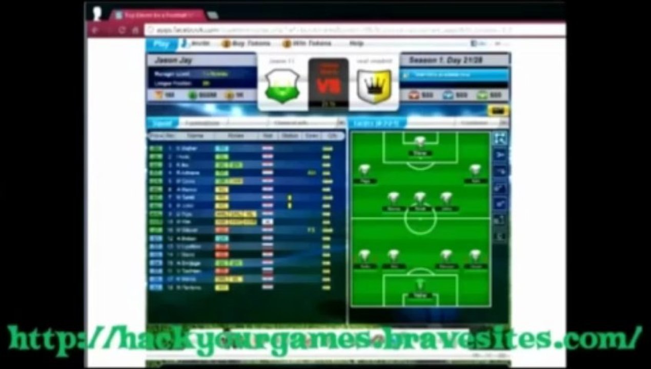 Get FREE TOKENS with Top Eleven Be a Football Manager Hack