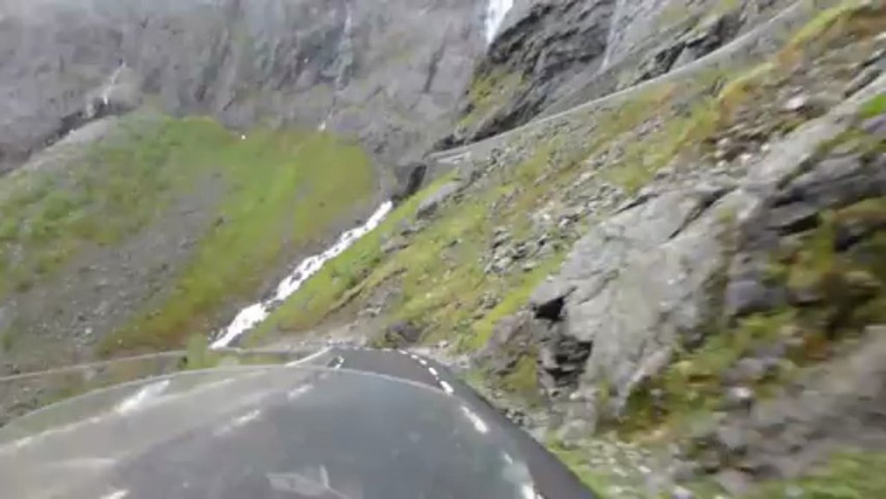 Norvège - Trollstigveien à moto