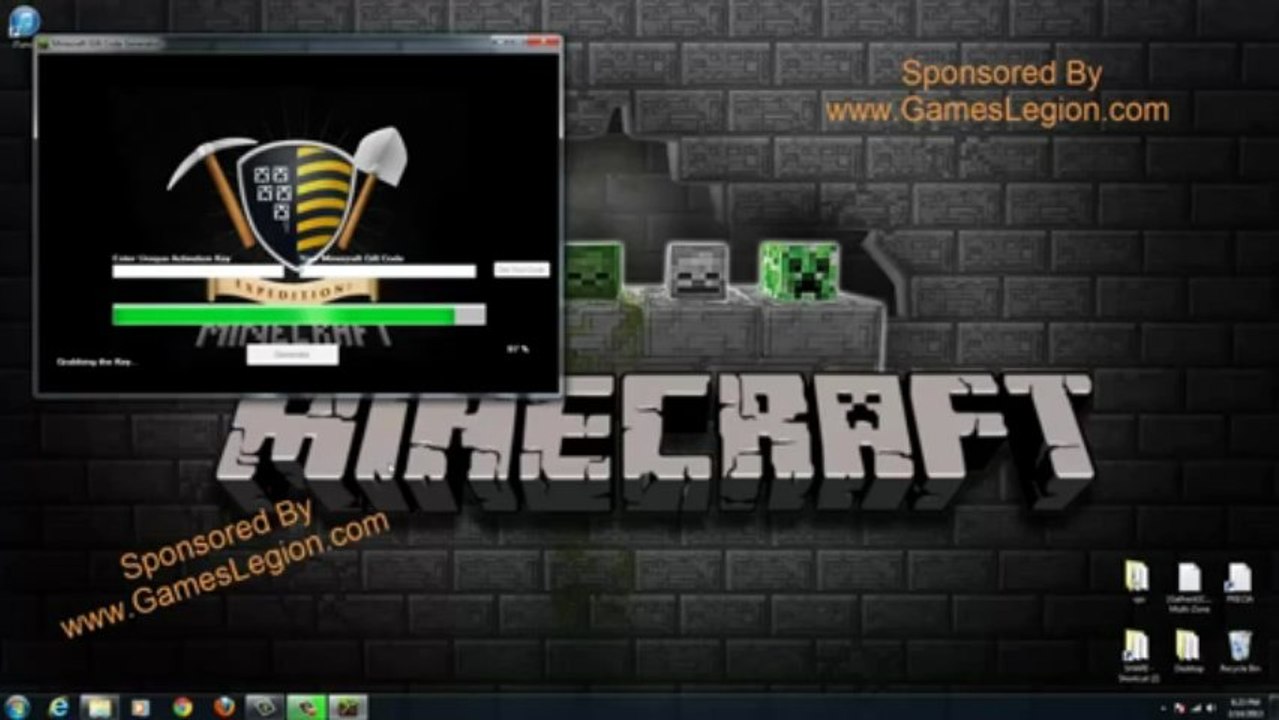 Free minecraft - minecraft gift code generator updated 2013