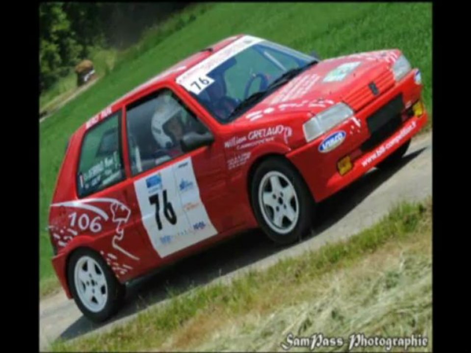 Rallye de Bord equipage Eddy Galin / Maeva Perrinaud 106 N1