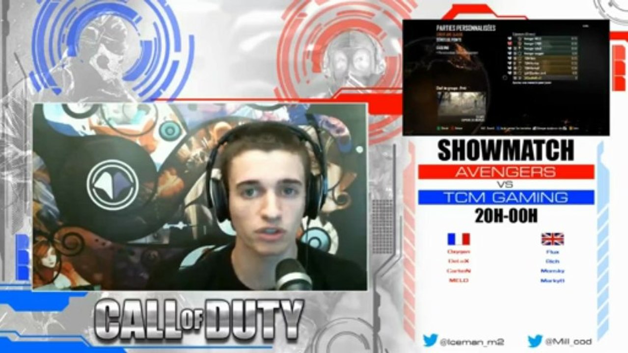 Showmatch CoD - TCM Gaming VS Avengers (31 mai 2013)