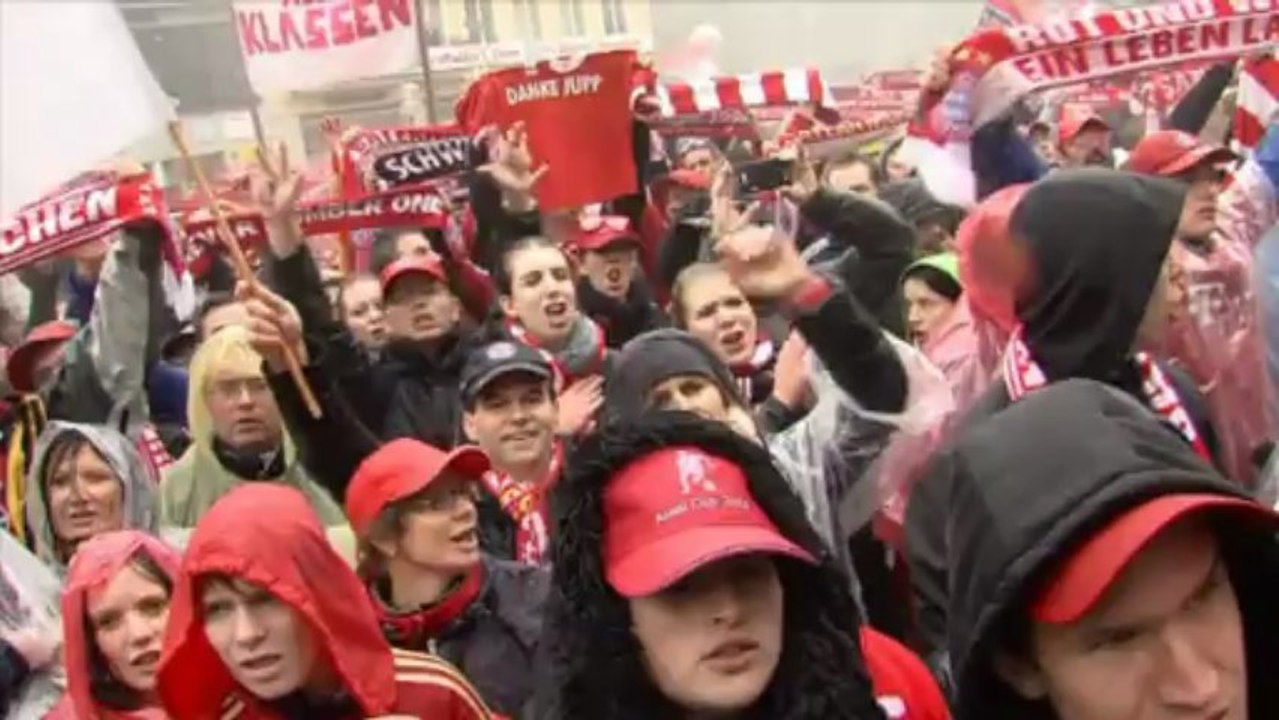 Die Triple-Feier: München steht Kopf