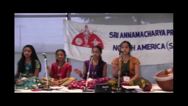 SRI ANNAMACHARYA PROJECT OF N.A. SAPNA 25TH ANNIV: GURU VASANTHI IYER STUDENT SHOWCASE -2