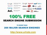 100% Free Search Engine Submission to 200  Search Engines - Search Engine Optimization