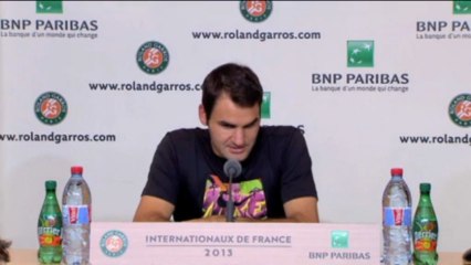 Roland Garros - Federer, encantado con su partido