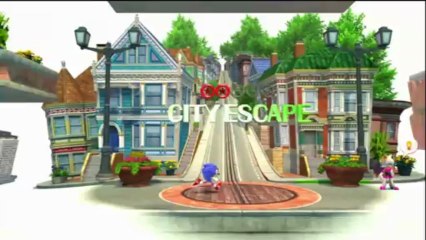 Sonic Generations - City Escape Acte 1 - Défi 5 - Rite du ressort