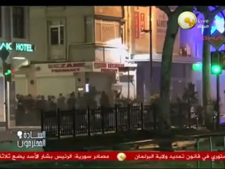 السادة المحترمون: تركيا تنفض إحتجاجاً علي قطع أشجار في اسطنبول لبناء مول تجاري