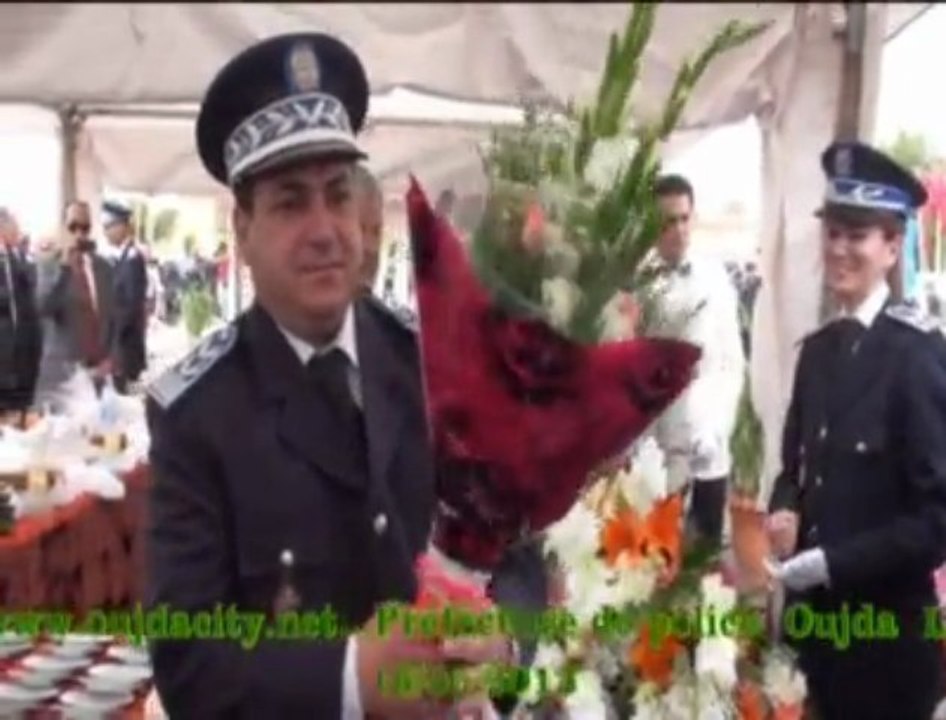 وقائع احتفال الأمن  الوطني بالذكرى 57 بوجدة