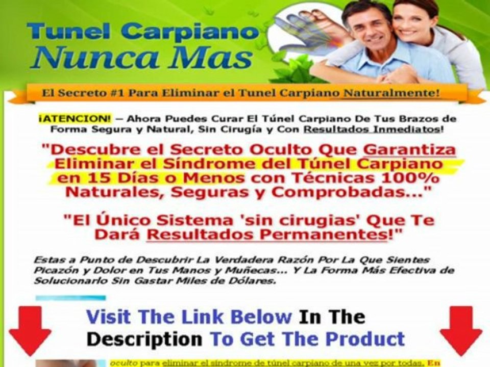 Tunel Carpiano Nunca Mas + Tunel Carpiano Nunca Mas Descargar