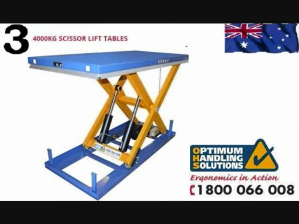 Scissor List Tables | Optimum Group, Lake Cargelligo NSW