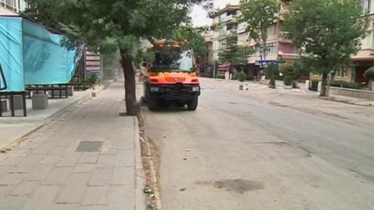 Turkish capital quiet