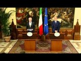 Roma - Palazzo Chigi punto stampa al termine dell'incontro Letta - Van Rompuy (31.05.13)