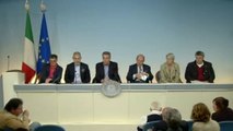 Roma - Ilva, riunione a Palazzo Chigi. Conferenza stampa parti sociali (30.05.13)