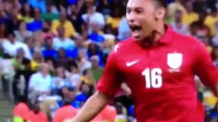 Bresil vs Angleterre (2-2) but d` Alex Oxlade-Chamberlain