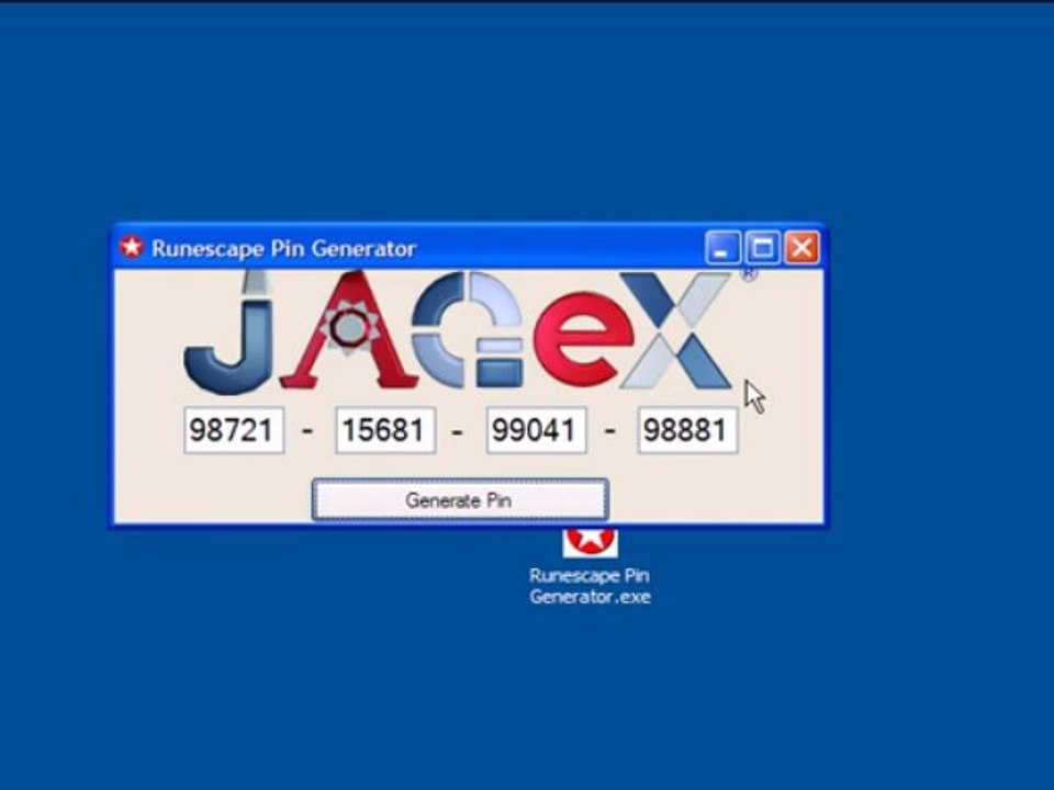 Runescape Pin Generator 100% working [Tested] 2011 updated feb 9th
