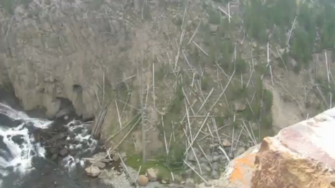 cascade yellowstone aout 2012