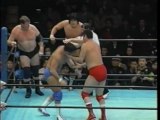 Kobashi, Misawa & Akiyama vs Hansen, Taue & Omori - (AJPW 01/31/00)