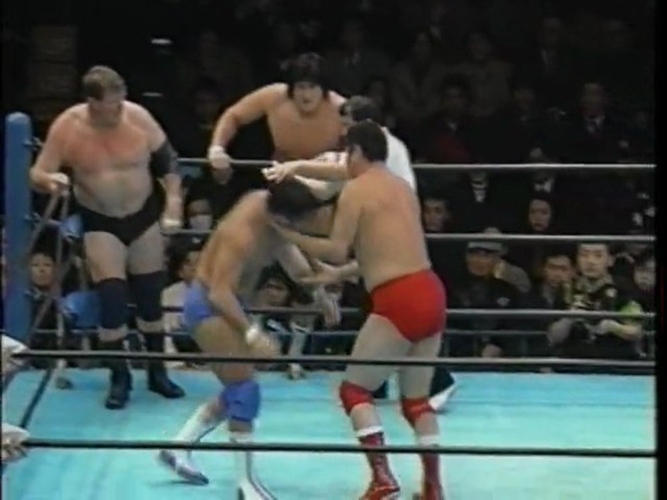 Kobashi, Misawa & Akiyama vs Hansen, Taue & Omori - (AJPW 01/31/00)