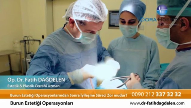 Burun estetiği operasyonlarından sonra iyilesme süreci zor mudur? Op.Dr.Fatih Dağdelen