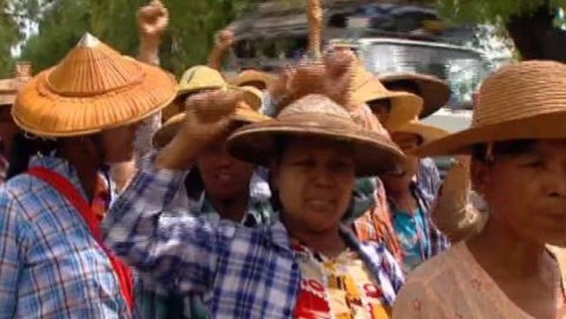 Myanmar mine threatens villagers' land