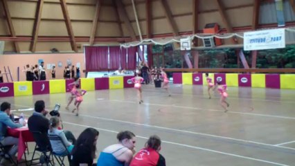 TWIRLING BATON PLAN DE GRASSE : Equipe cadette N2