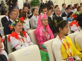 Cumhurbaşkanı Gül, Uluslararası Türkçe Olimpiyatları Katılımcıları Heyeti'ni Kabul Etti.