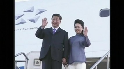 China's Xi arrives in California