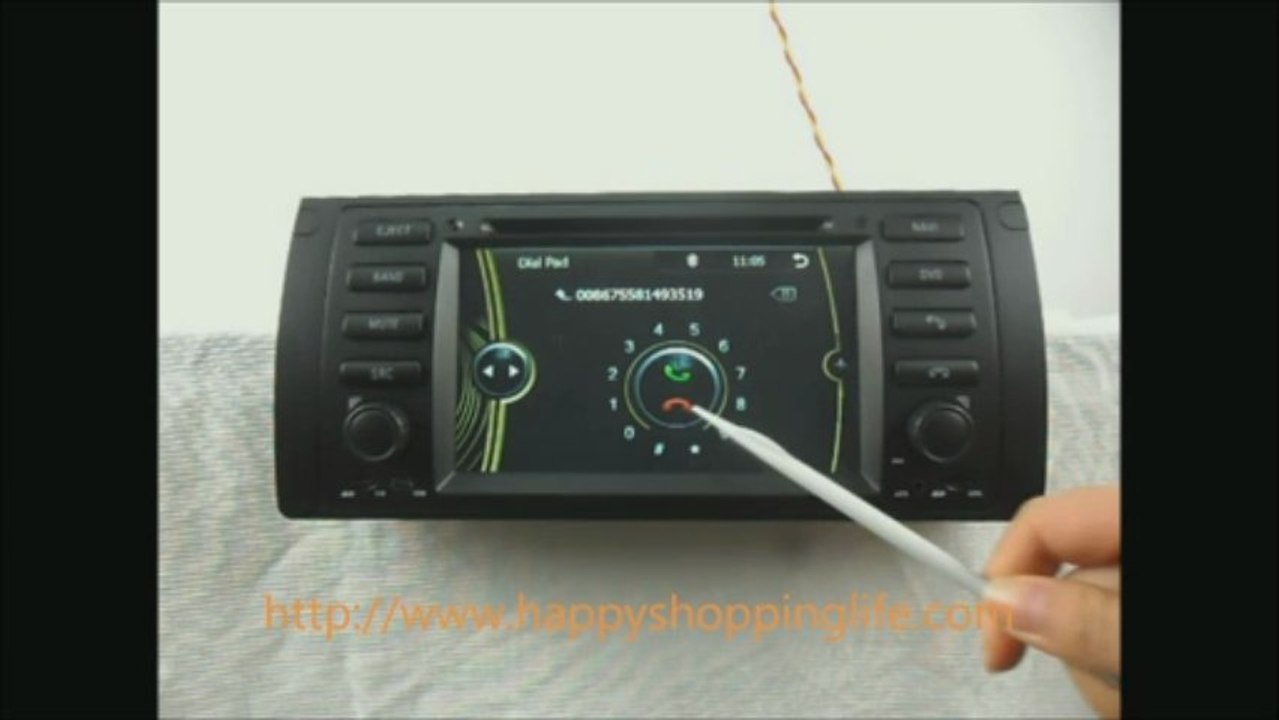 BMW X5 E53 DVD Player Navigation TV System Bluetooth