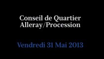 Conseil de Quartier Alleray/Procession du 31 Mai 2013