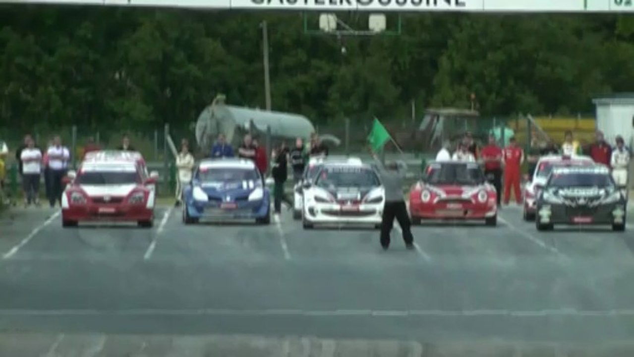 BEDUNEAU Florent - Rallycross départ finale A -  chateauroux 2013