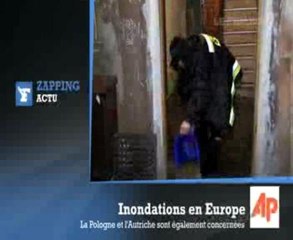 Inondations en Europe : "En descendant de ma chambre, je suis tombé dans l'eau"