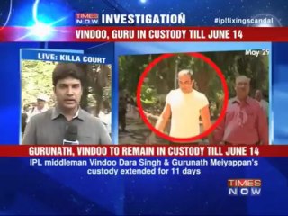 Gurunath, Vindoo in judicial custody