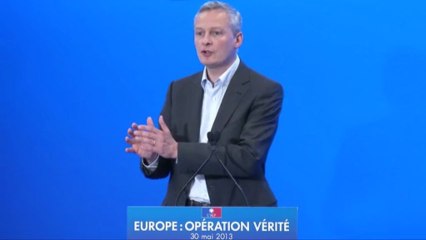 Convention Europe - Bruno Le Maire