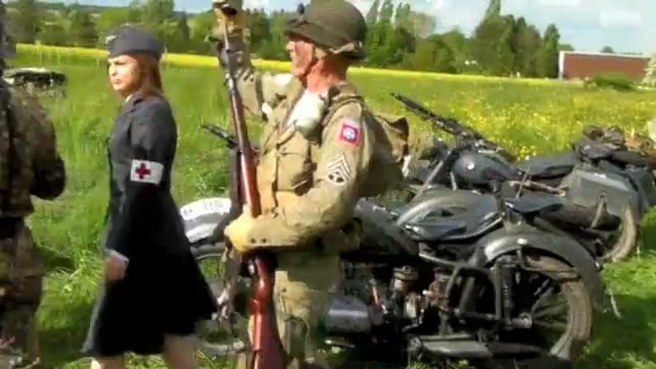 Reconstitution de bataille ( second assaut)