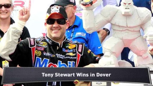 Tony Stewart Wins in Dover