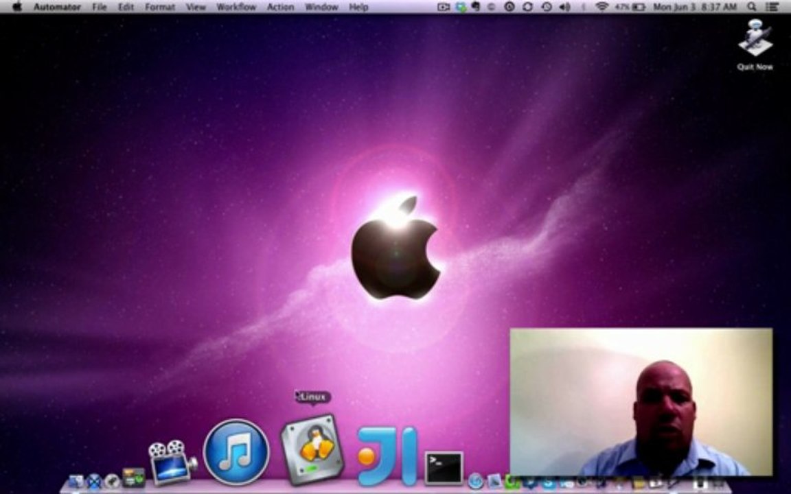 Quit All Open Applications Instantly from the OS X Dock by Johnathan Mark Smith
